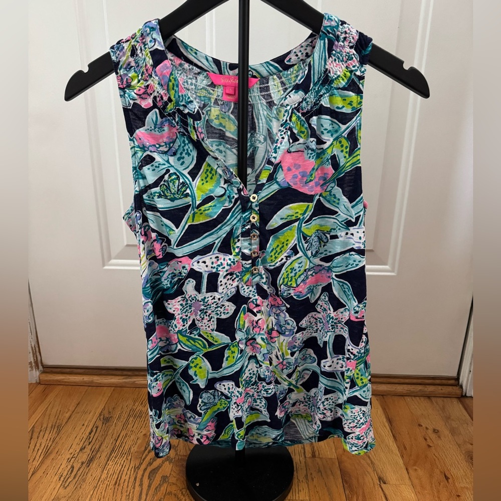 Lilly Pulitzer Tunic Tank Size Small